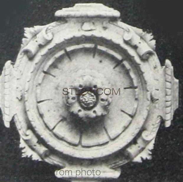 Розетки (ROSETTE_0570 -  | 3D model 3DSMAX / OBJ / STL) 3D модель для ЧПУ станка